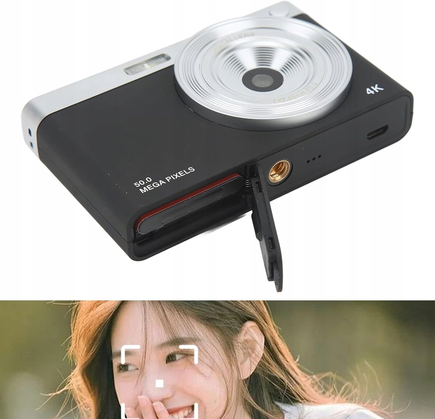 Luqeeg 4K Digital Camera 50MP HD 16x Digital Zoom Brand no brand