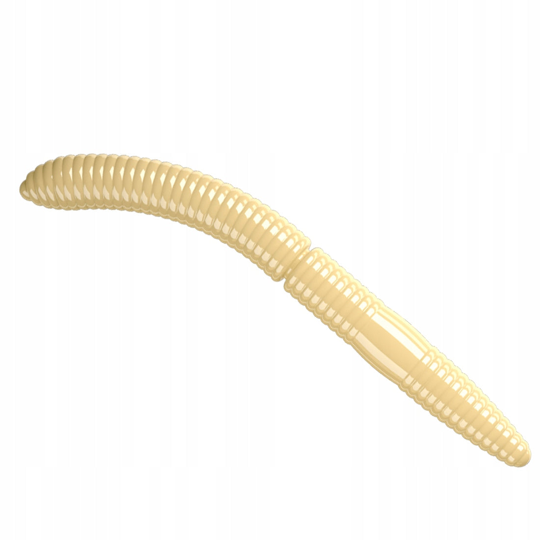 Lure worm rubber LIBRA LURES - FATTY D'WORM 65mm - 005 CHEESE cheese 10 pcs Manufacturer code LP-FD65-CH005