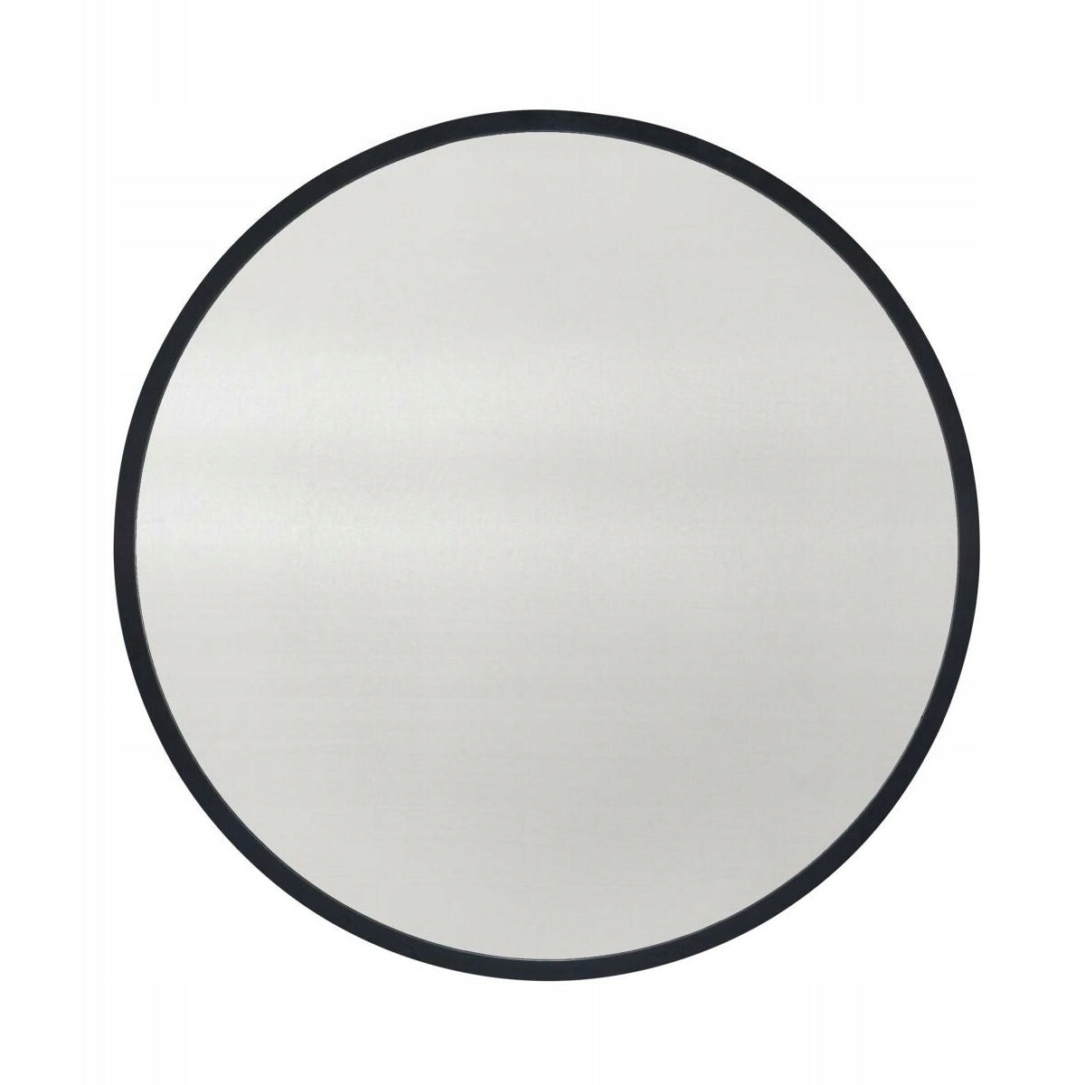 Spiegel Venti Rund, 80x80 cm, schwarz 