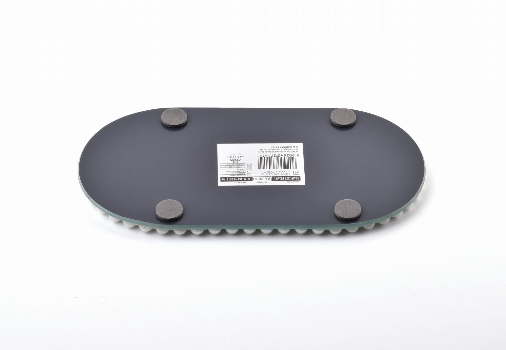 Margot Pearl dekoratives Tablett 20x10xh1cm 