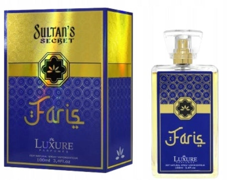 Luxure Sultan's Secret FARIS 100ml Eau de Parfum for men
