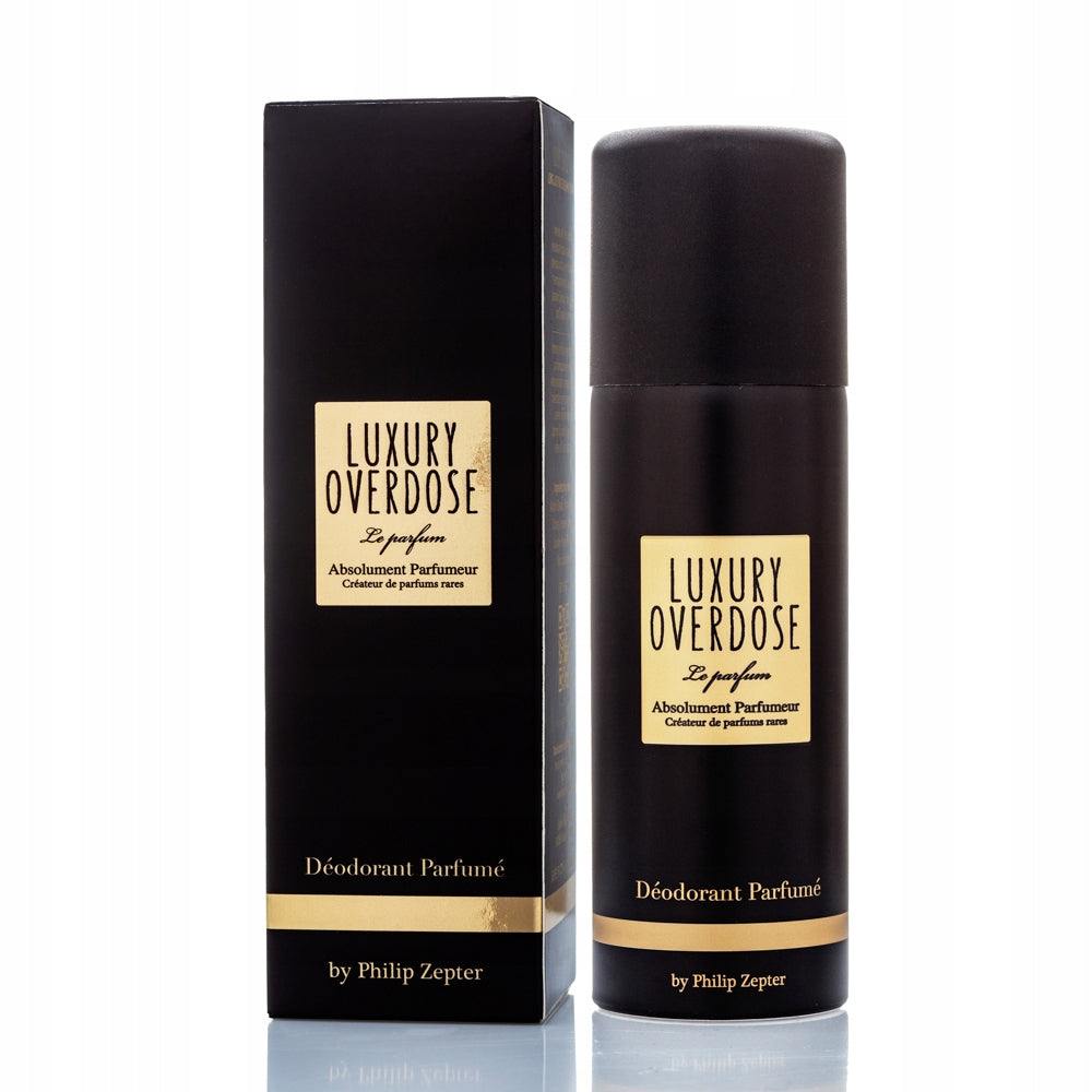 Luxury Overdose Deodorant Spray Zepter Antiperspirant Packaging status original
