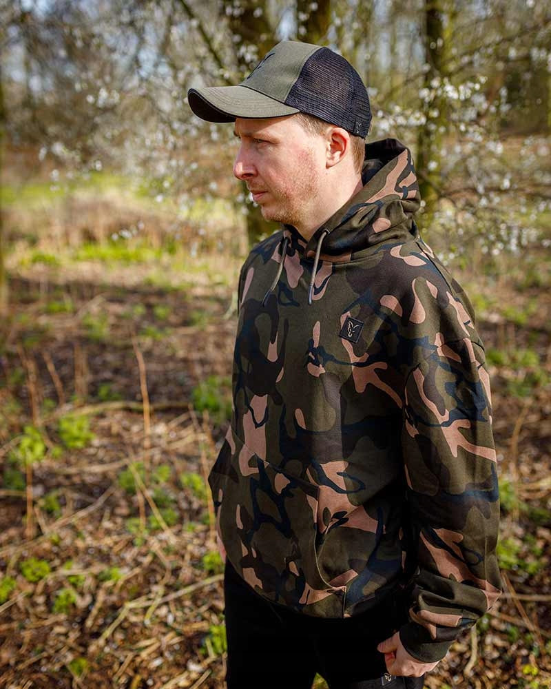 Lw Camo Pullover Hoody Size M Fox Color multicolor