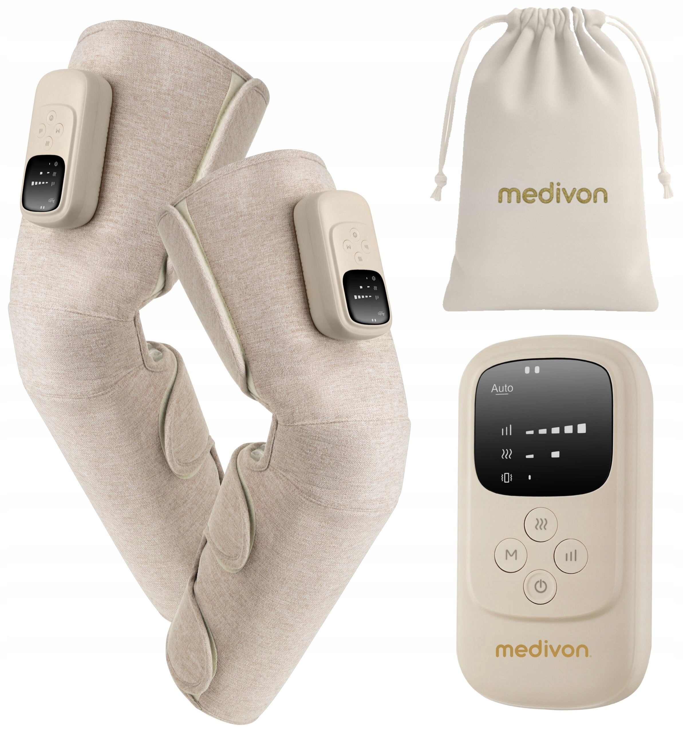 Lymphatic massager for legs MEDIVON Sole Duo
