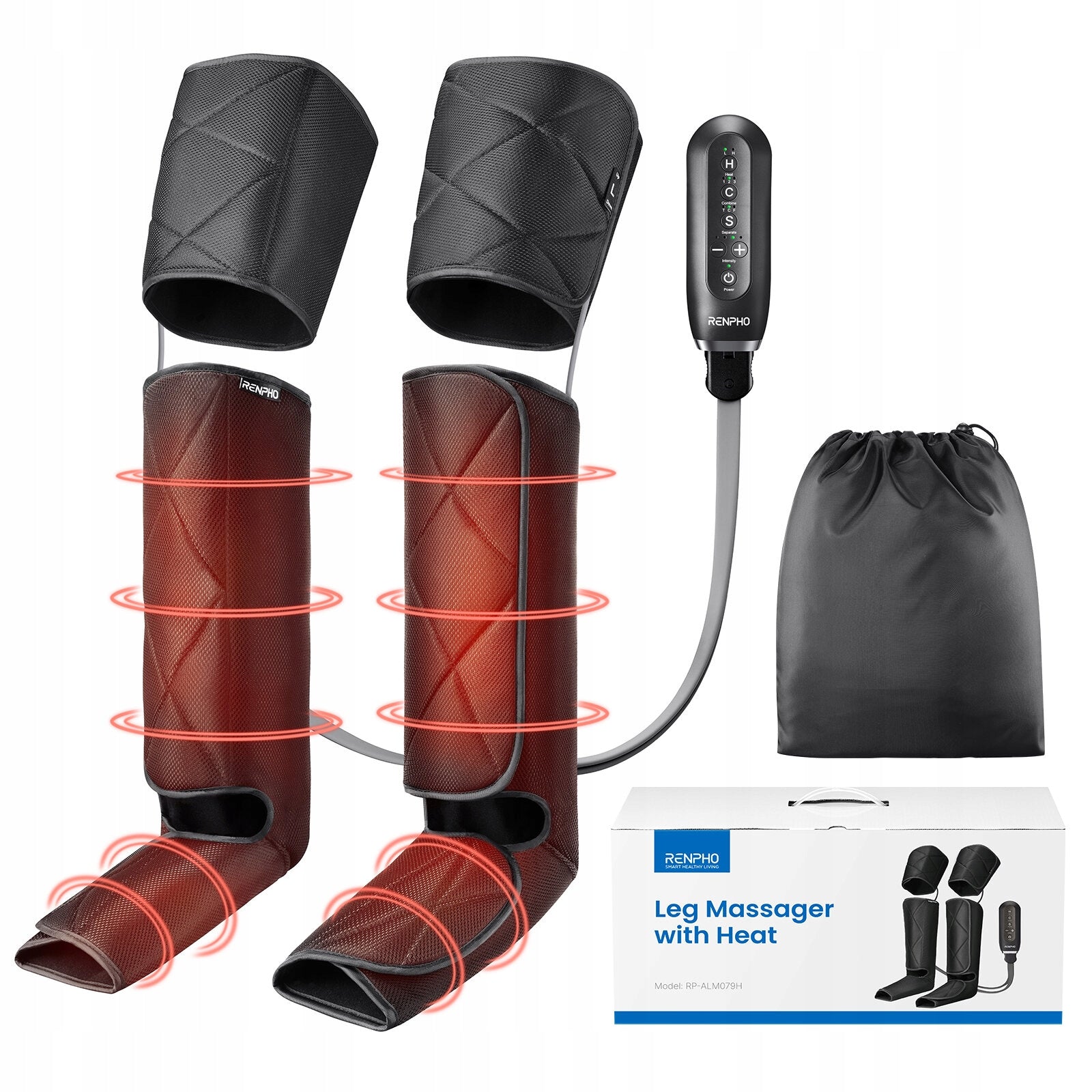 Lymphatic massager for legs RENPHO ALM079H Kind body