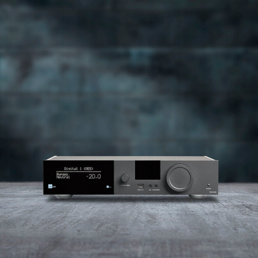 Lyngdorf TDAI-3400 - allinone amplifier 400W streamer processor RoomPerfect EAN (GTIN) 5704505103406
