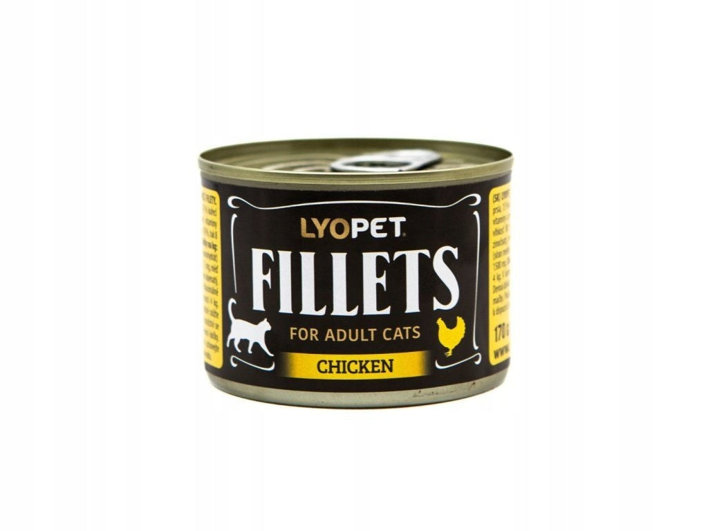 Lyopet Cat fillets. Chicken 170g