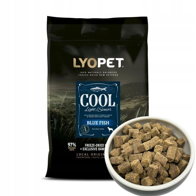 Lyopet Cool Senior/Sensitive digestive system. White fish 12kg