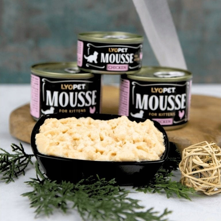 Lyopet Mousse for kittens. Chicken 170g Brand LYOPET