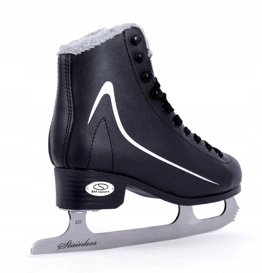 Schlittschuhe SMJ Sport, Größe 42, schwarz 