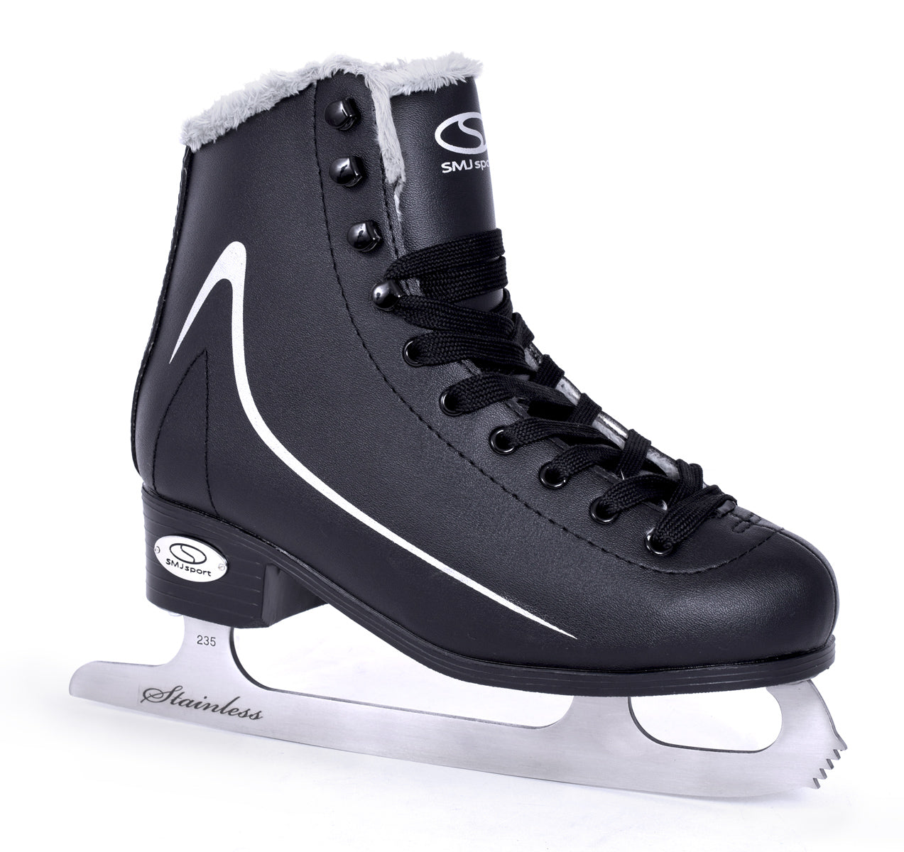 Schlittschuhe SMJ Sport, Größe 42, schwarz 