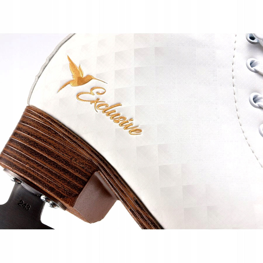 Eiskunstlauf-Schlittschuhe SMJ Sport Exclusive, Größe 36, weiß 