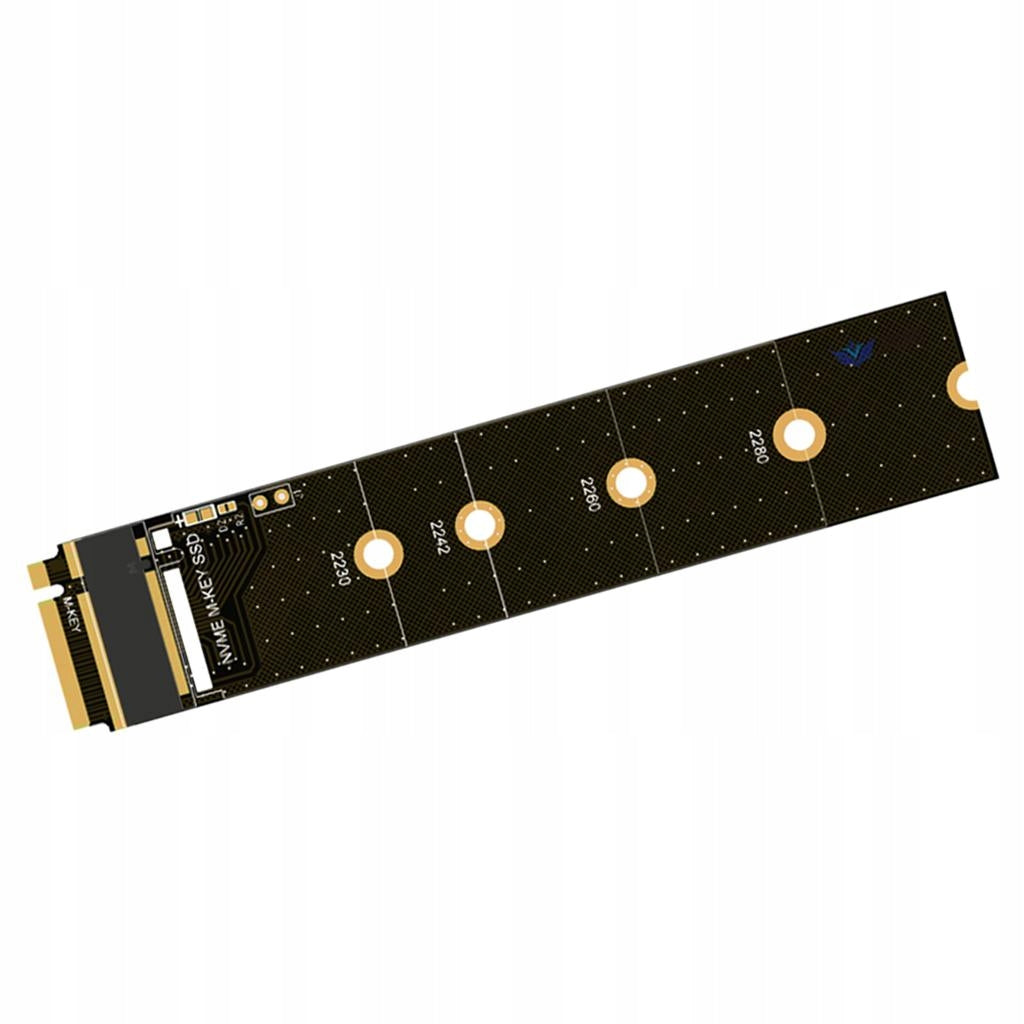 M.2 NGFF SSD Key A to Key M Riser Card to PCIe Converter Professional Easy