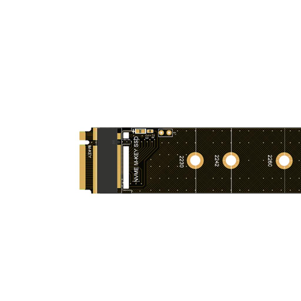 M.2 NGFF SSD Key A to Key M Riser Card to PCIe NVMe Plug and Play Portable Manufacturer code 14177029000