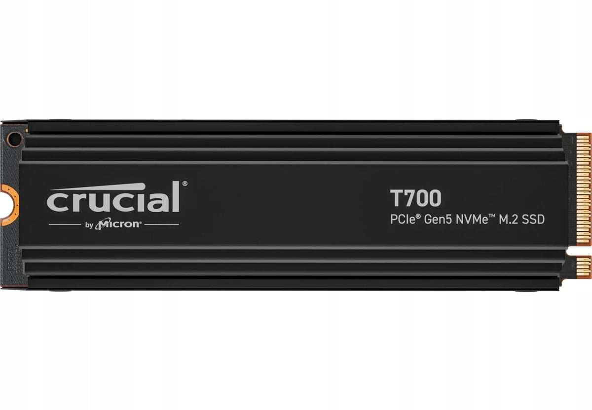 M.2 SSD Crucial 4TB PCIe Gen5 NVMe T700 Heatsink 12400 MB/s
