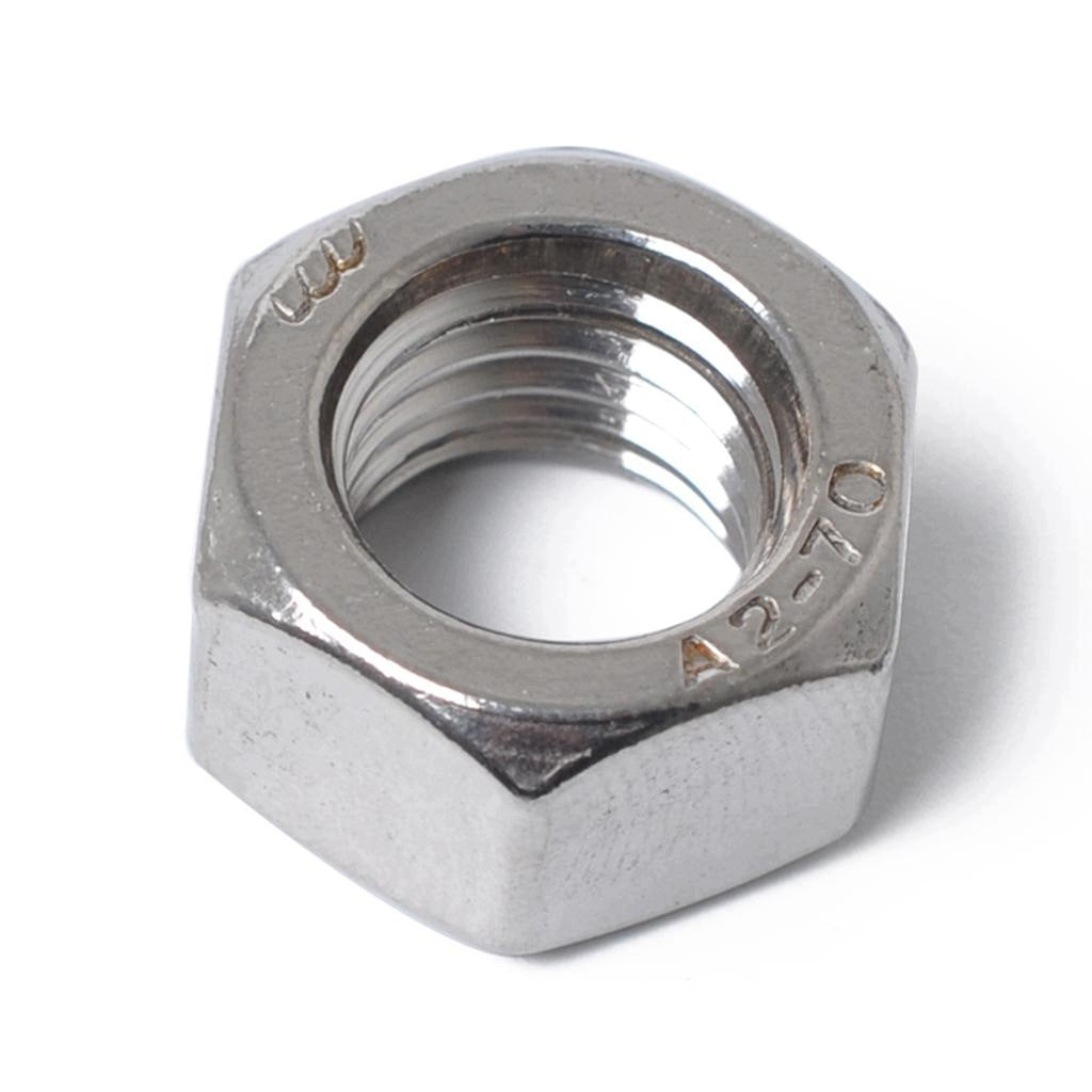 M M12 (65PCS) STAINLESS STEEL HEXAGON THREAD FULL NUTS HEX REVERSE NUT Packaging status original