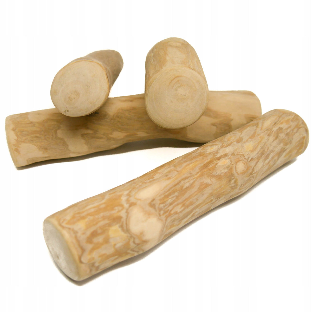 M Natural coffee wood teether tree stick for dog 16-17 cm