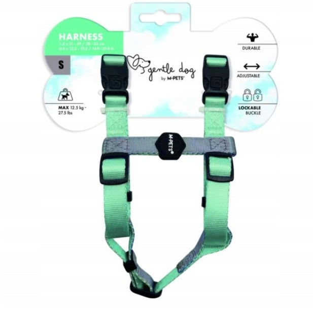 M-PETS GENTLE DOG HARNESS FOR DOG GREEN S