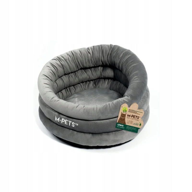 M-PETS LEWIS ECO Eco-friendly cat bed grey