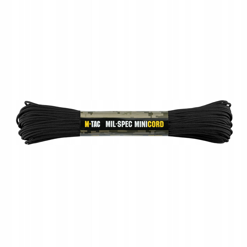 M-TAC Paracord Tactical Minicord Mil-Spec 30m Black
