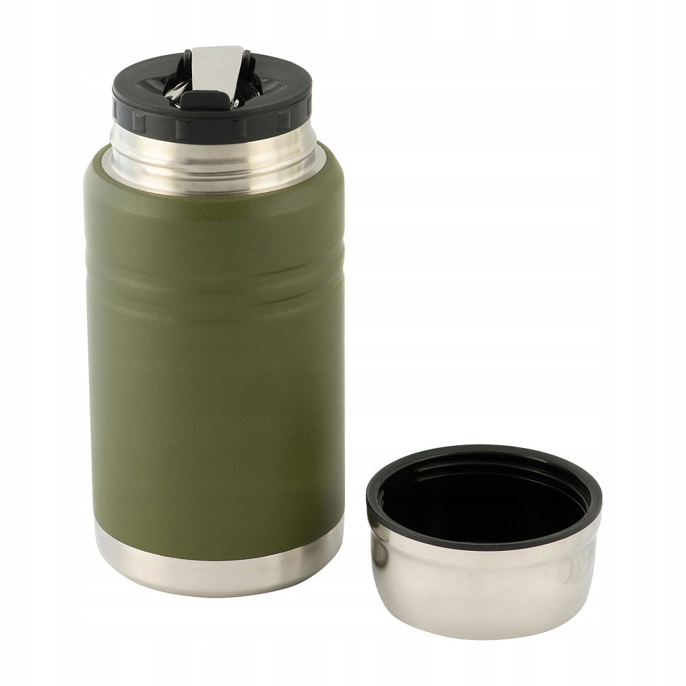 M-Tac Dinner Thermos Soup 0,75 l Mug + Spoon Stainless Steel Green Manufacturer code 60056001