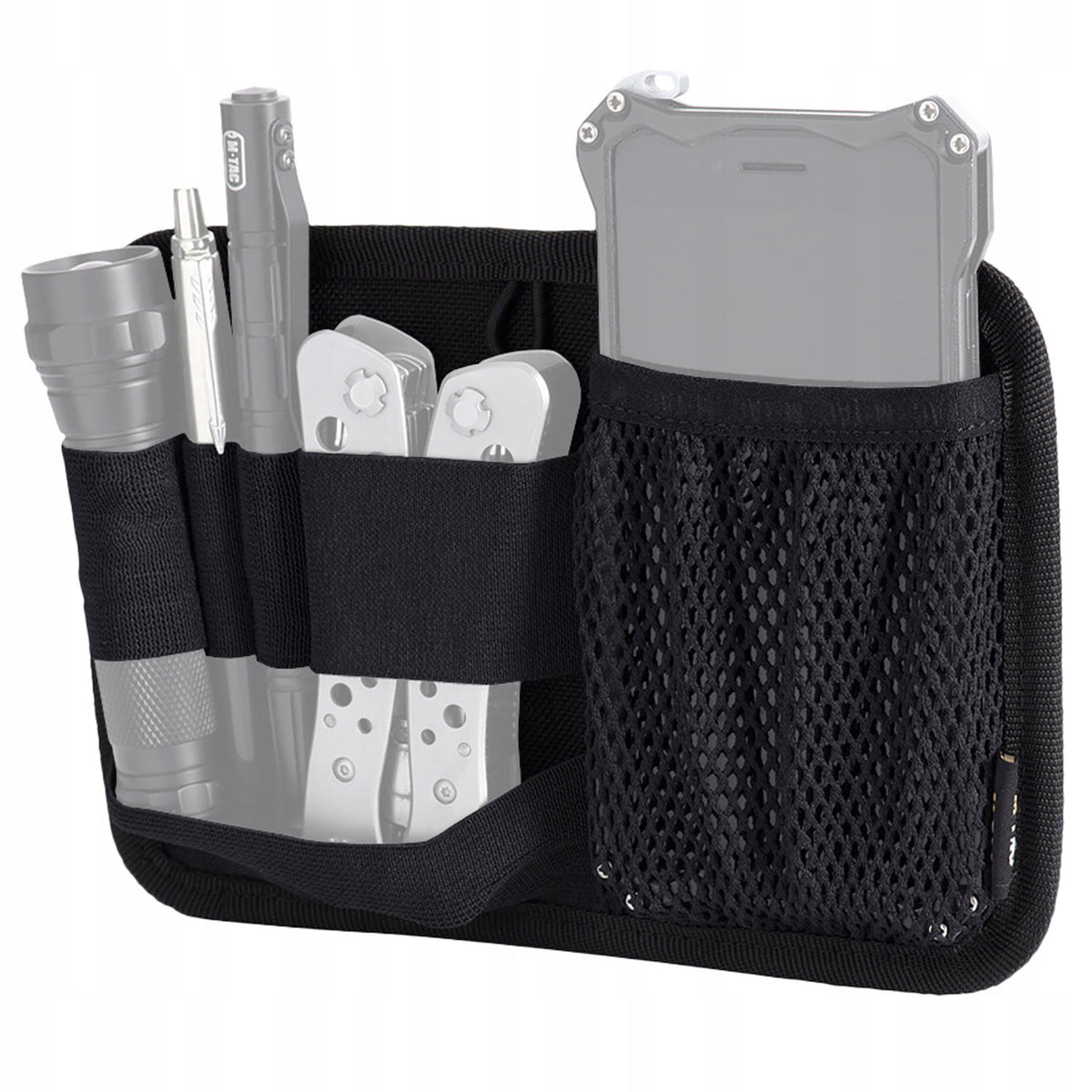 M-Tac Hook & Loop Low Profile Admin Panel Black Brand M-Tac