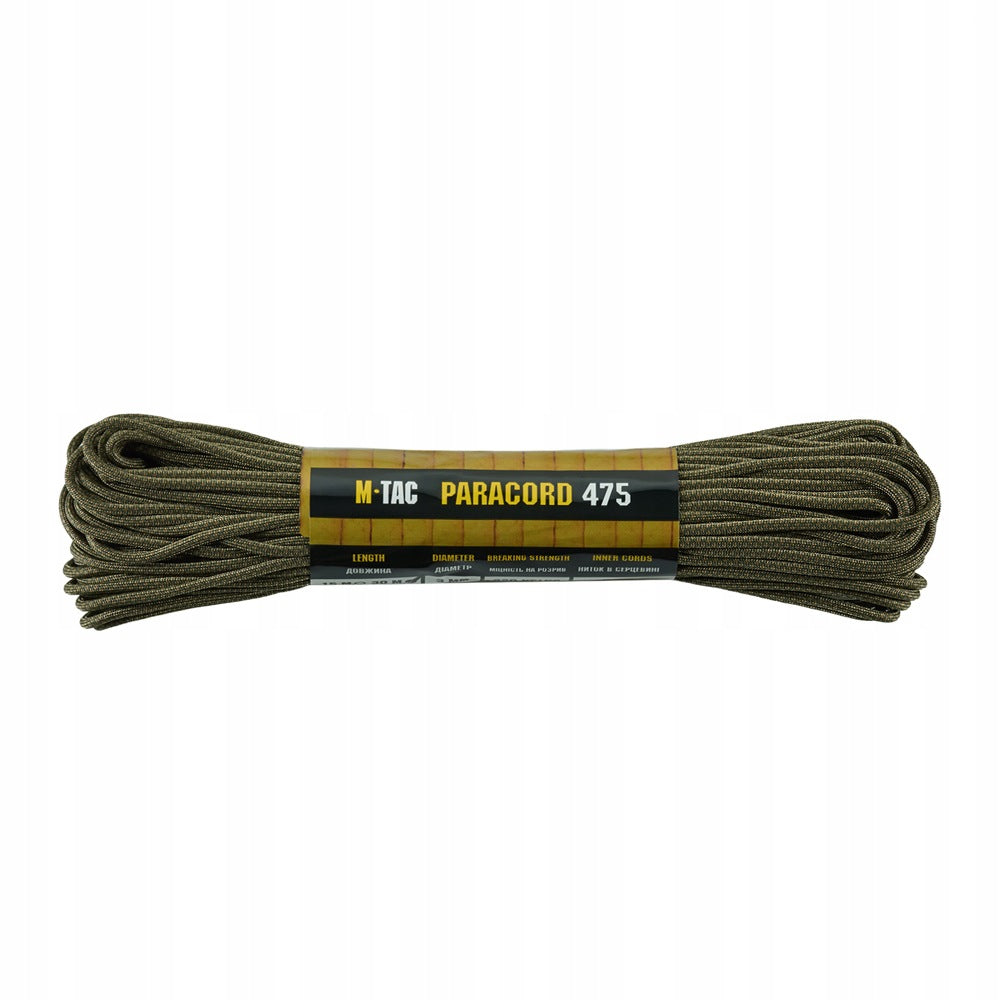 M-Tac Paracord 475 30m Coyote/Ranger Green Diamond