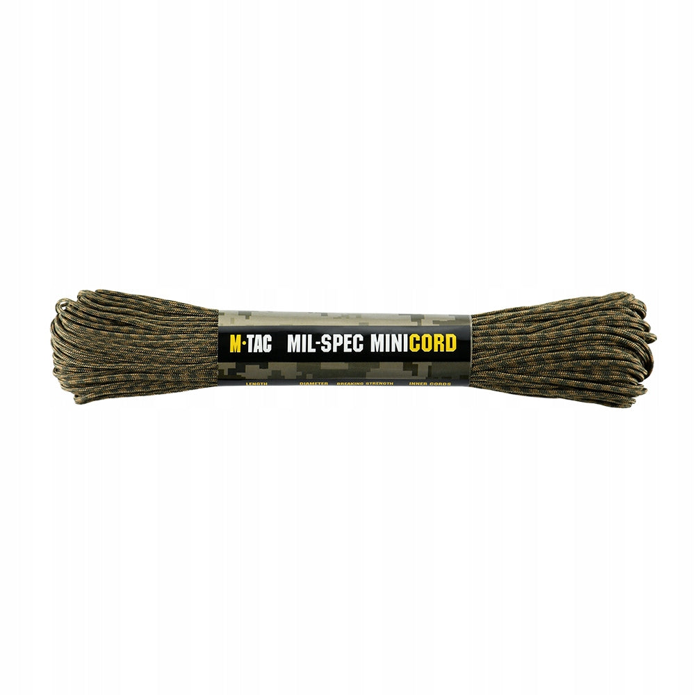 M-Tac Paracord Tactical Minicord Mil-Spec Ranger Green/Coyote 30 m