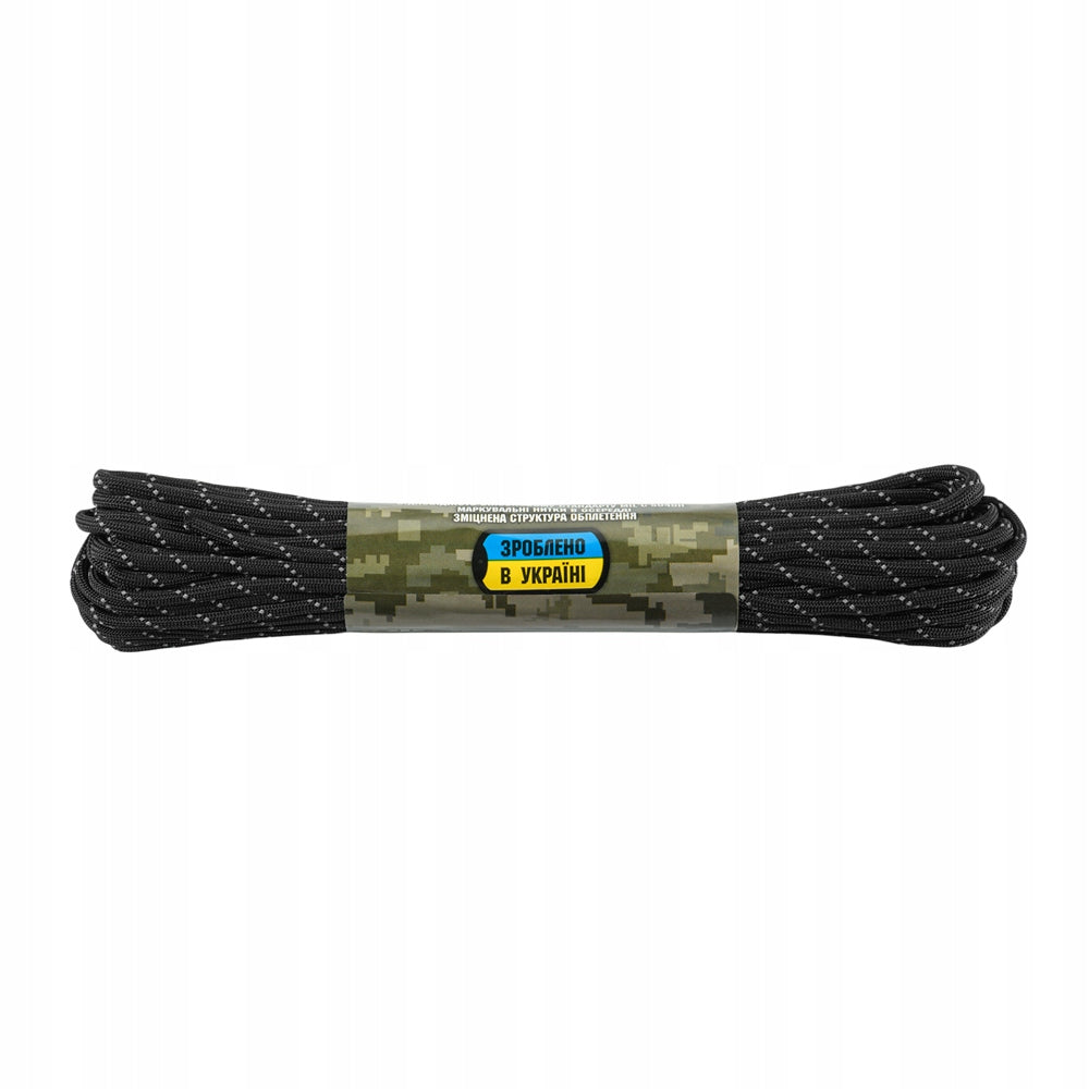 M-Tac Paracord Tactical Nylon Cable 550 mil-spec Black Reflective 15 m Manufacturer code 51578299