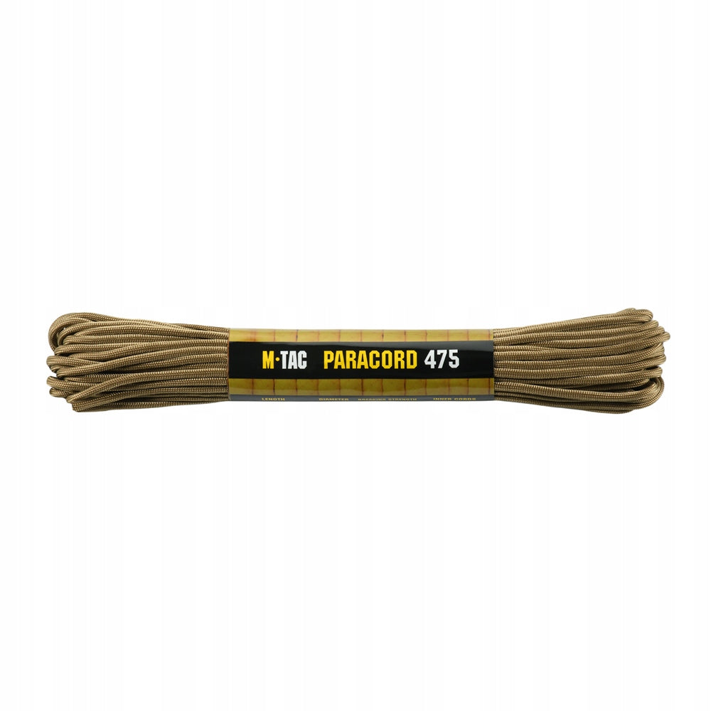 M-Tac Tactical Paracord 475 - Coyote Nylon Cable 30 m