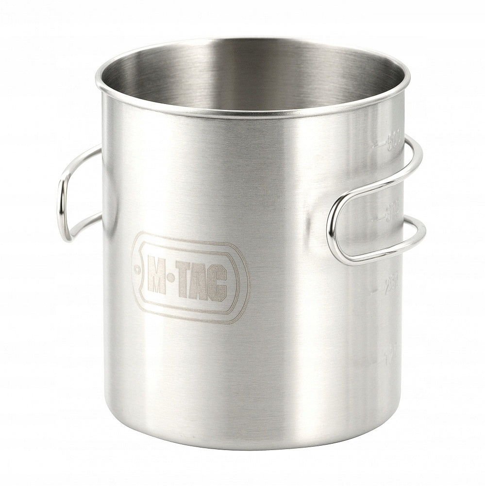 M-Tac Thermal Tourist Mug 450 ml Steel With Folding Handle Brand M-Tac
