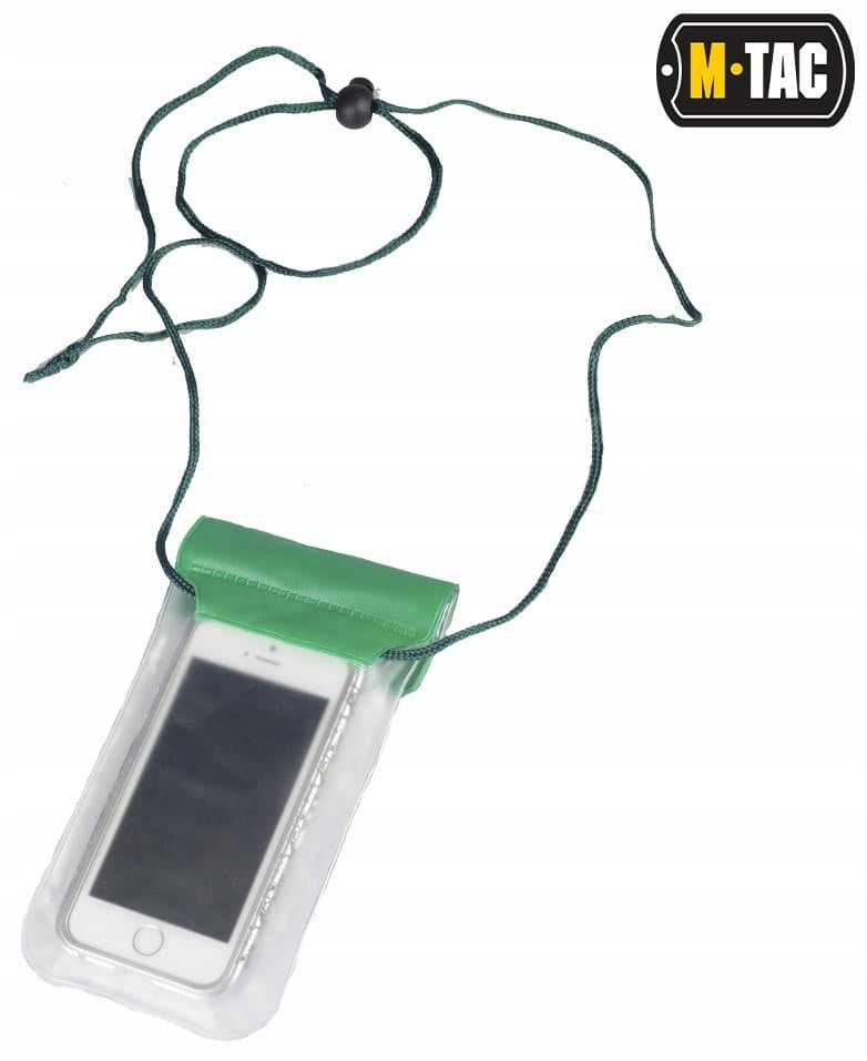 M-Tac Waterproof Document Cover 16x9 Cm Olive Color transparent