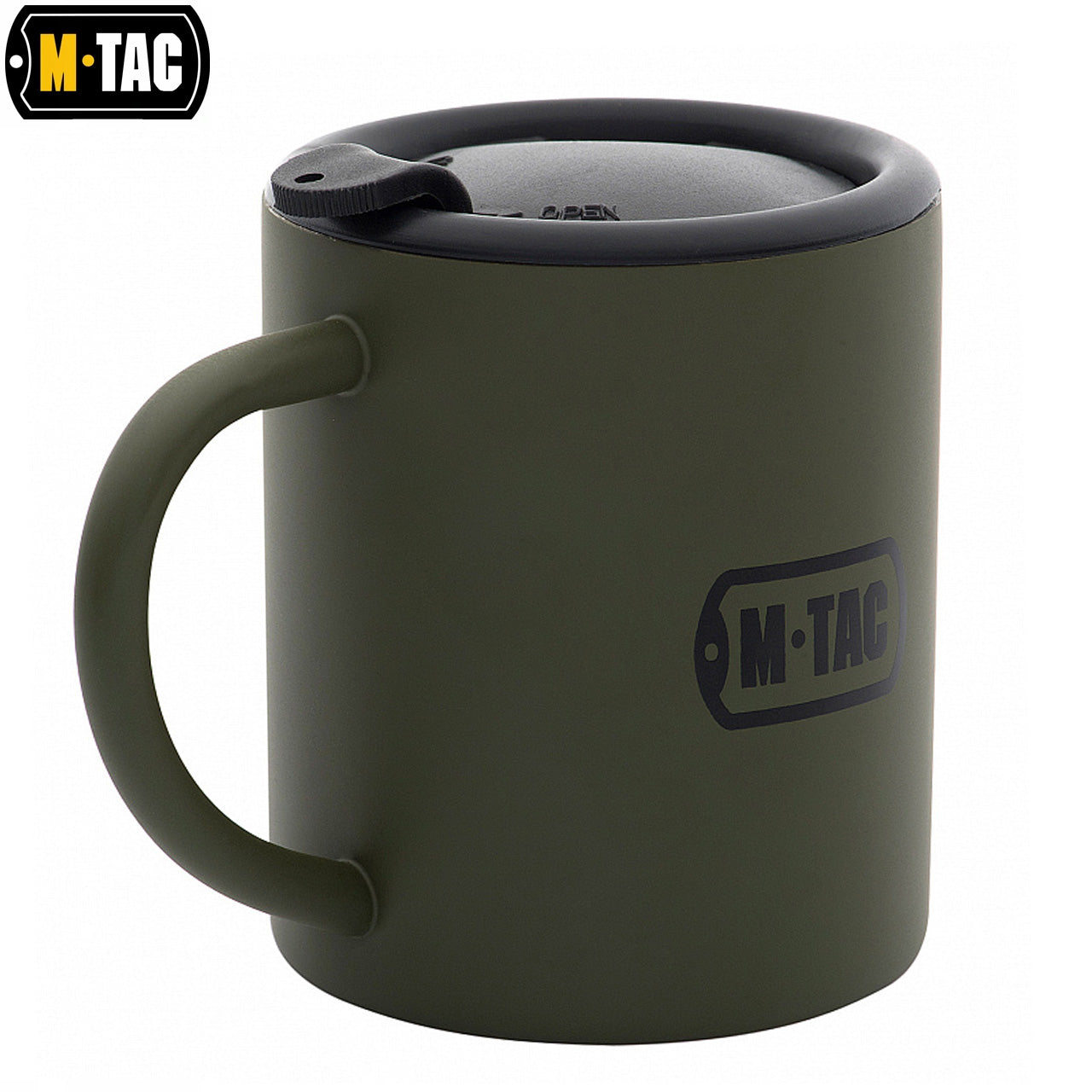 M-tac thermal mug 280ml EDC for camping closed steel Brand M-Tac