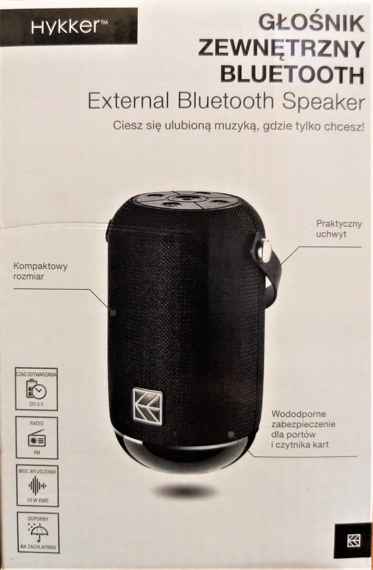 M31 HYKKER Outdoor Bluetooth Speaker black
