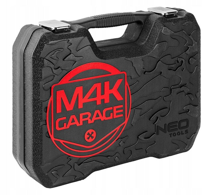 M4K GARAGE Tool Set Flat Socket Wrenches MICHA 90 el. 1/4'' 1/2'' Brand NEO TOOLS