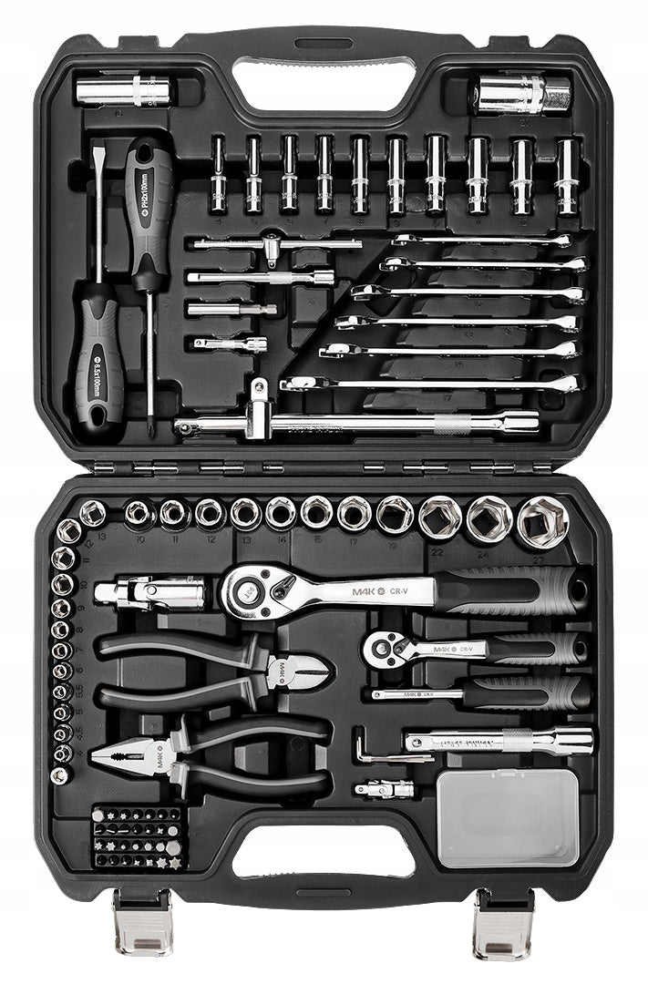 M4K GARAGE Tool Set Flat Socket Wrenches MICHA 90 el. 1/4'' 1/2'' Brand no brand