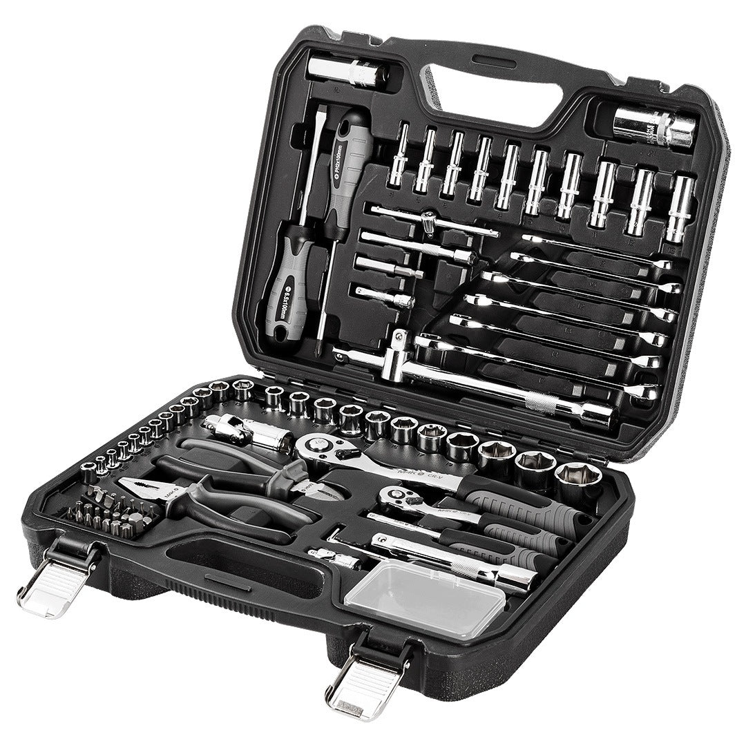 M4K GARAGE Tool Set Flat Socket Wrenches MICHA 90 el. 1/4'' 1/2''