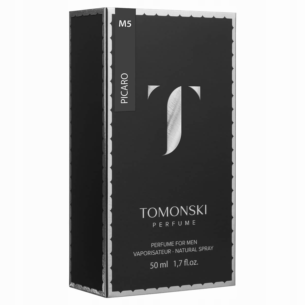 M5 - Tomonski picaro perfume for men 50 ml Packaging status original