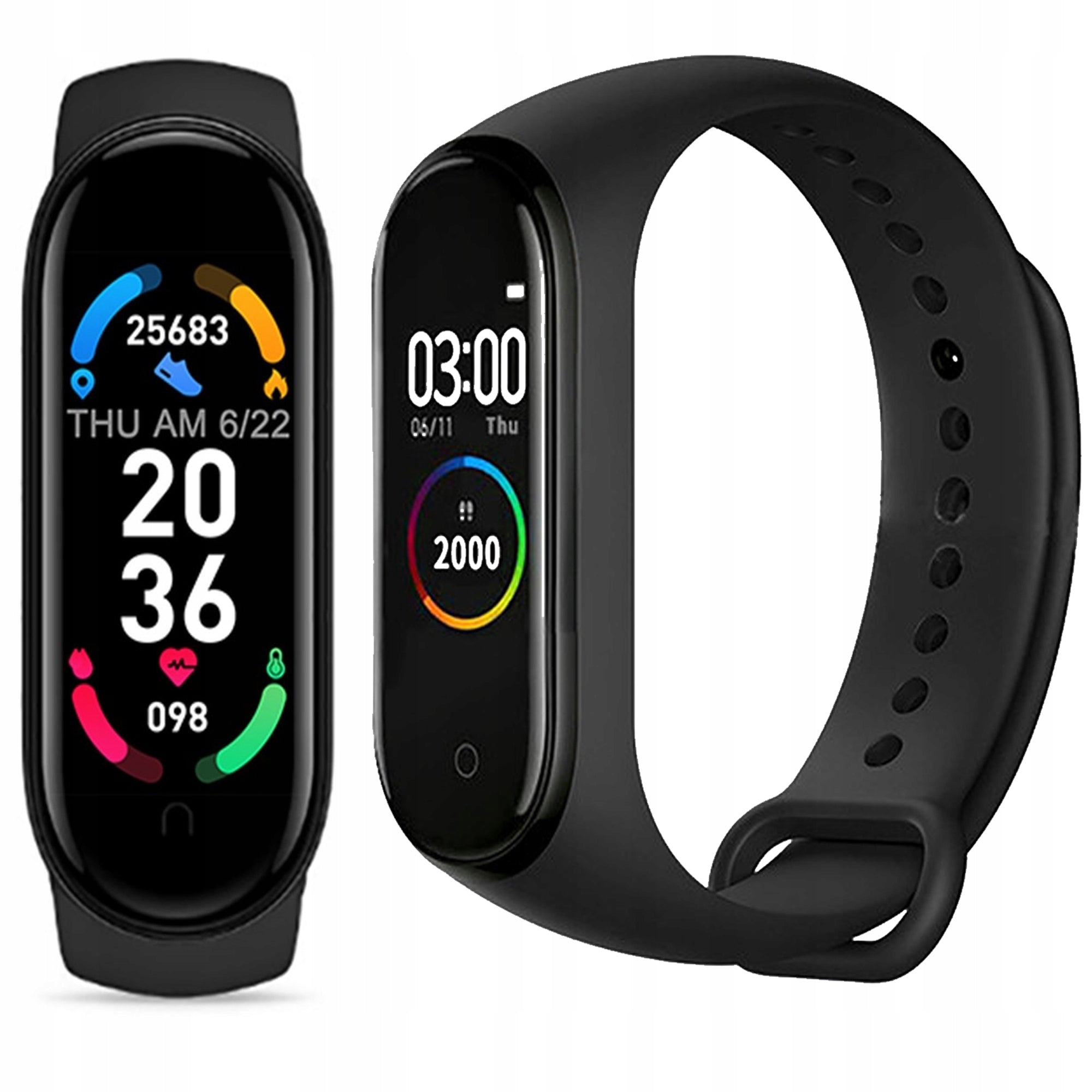 M6 SMARTBAND SPORTS BAND SMARTWATCH WATCH Color black