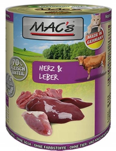 MAC'S CAT ADULT CAT FOOD 800g Brand Mac's
