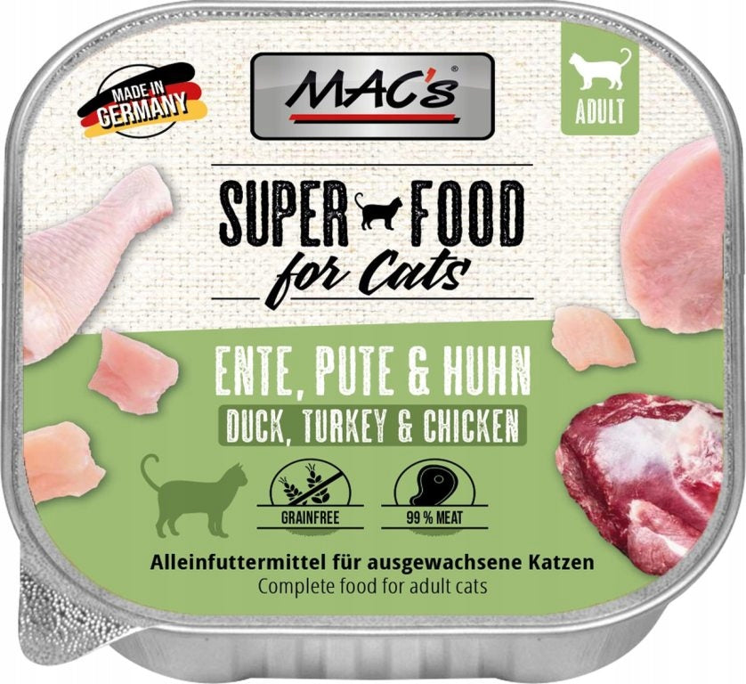 MAC's Cat Scarf Duck, Turkey, Chicken 100 g