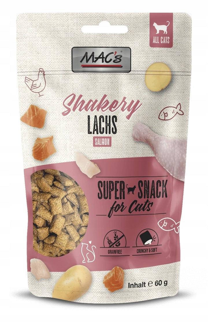 MAC's Cat Shakery Snack Cat Snacks with Salmon 60g