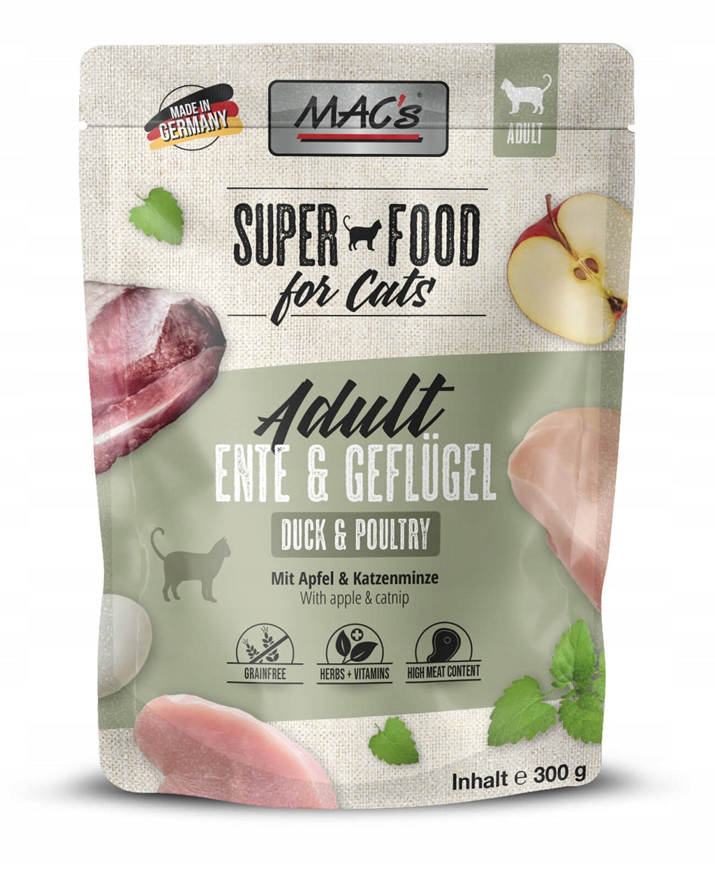 MAC's Cat sachet Duck and Poultry 300g
