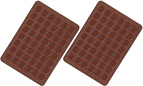 MACAROON BAKING MAT SILICONE 48 HOLES FOR BAKERS 2 PCS. Brand no brand