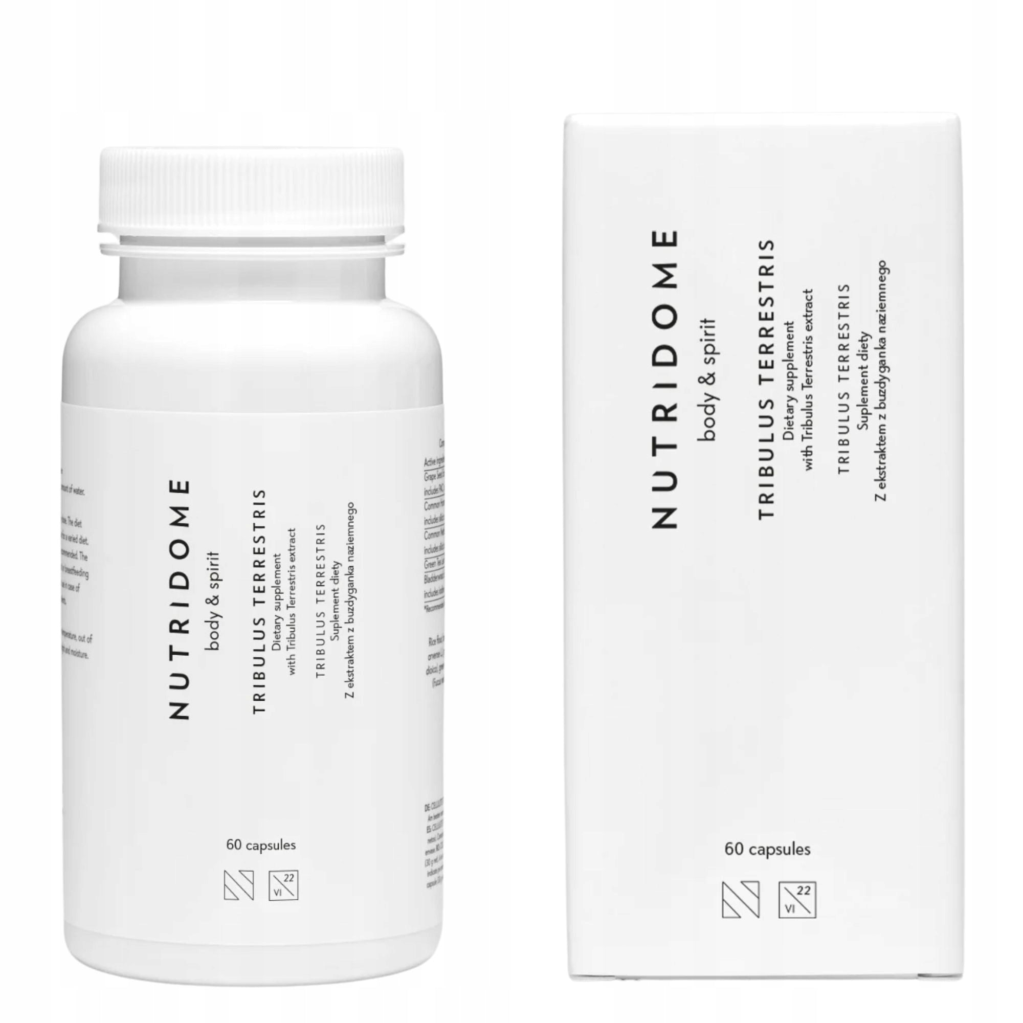 MACE GROUND supplement tablets for resistance strength TRIBULUS Nutridome Packaging status original
