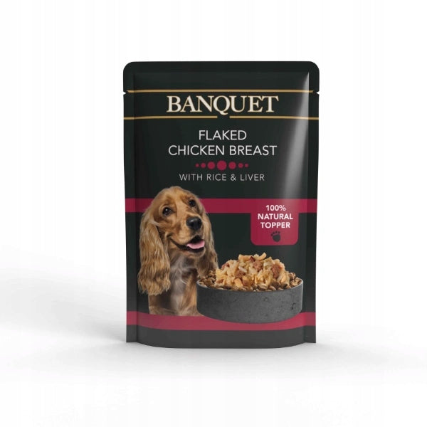 MACED BANQUET CHICKEN WITH RICE AND LIVER 100 G