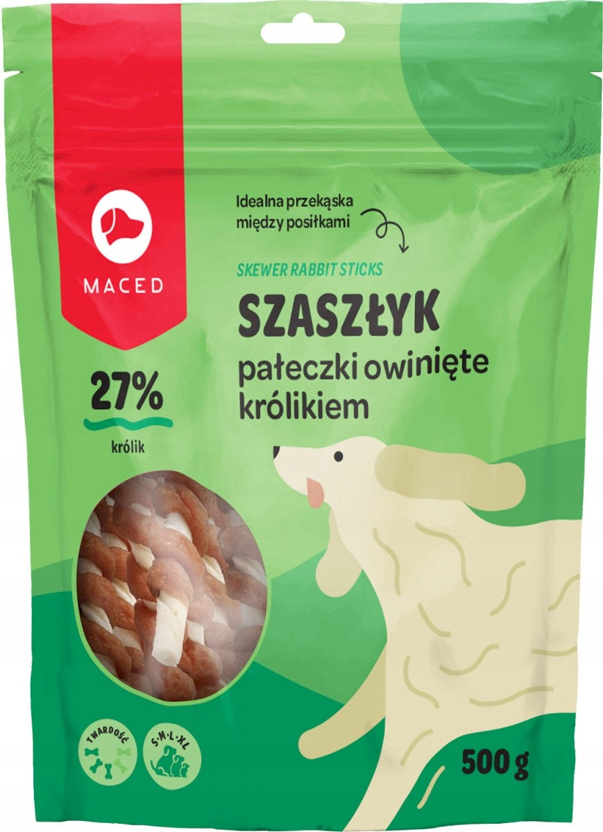 MACED Beef sticks with Rabbit SUPERGRYZAK 500G