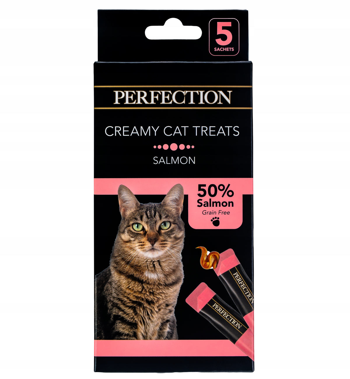 MACED Perfection Creamy Cat Treat Exquisite Salmon 5x15g