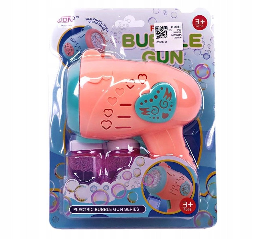 MACHINE CAMERA BUBBLE GUN BATTERY OPERATED SOAP BUBBLE HEART Kind pistols
