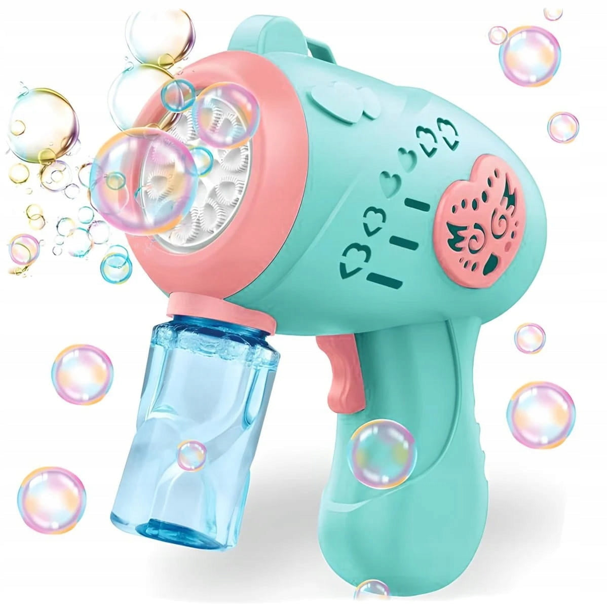 MACHINE CAMERA BUBBLE GUN BATTERY OPERATED SOAP BUBBLE HEART